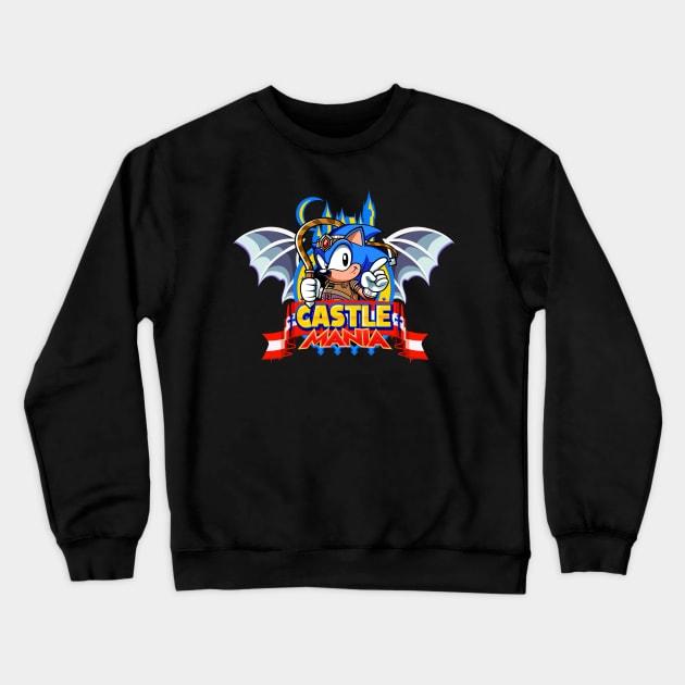 CastleMania - Moon version (Collab with MadewithAwesome) Crewneck Sweatshirt by demonigote